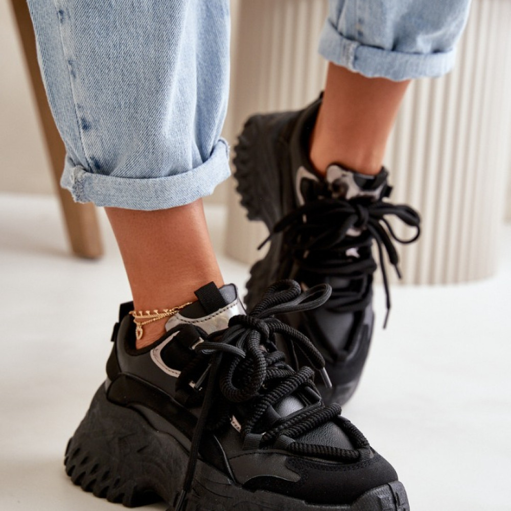 Platformas botas - melnas Platformas botas - melnas