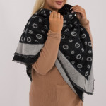   Lakats (20% vilna) 148*148 cm - melns