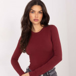 Pieguļoša blūze - bordo
