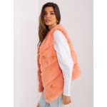  Mākslīgās kažokādas veste - laškrāsas