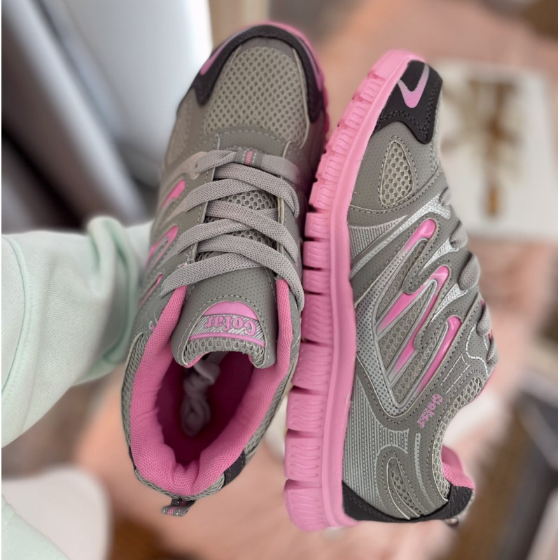 Pelēki / rozā sporta apavi (NOCENOTA PRECE)