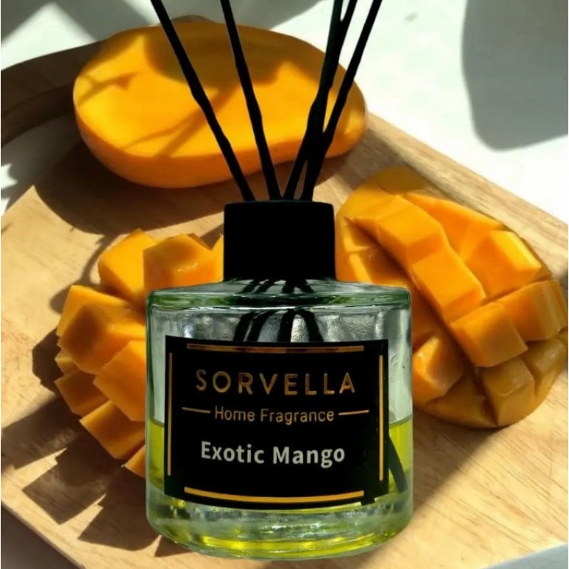  Premium kvalitātes mājas aromatizētājs Sorvella "Exotic Mango" 120 ml