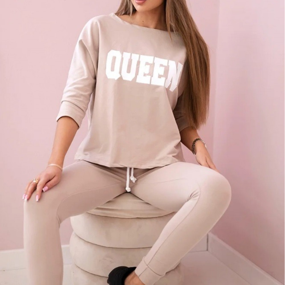 Kostīms "QUEEN" - bēšs