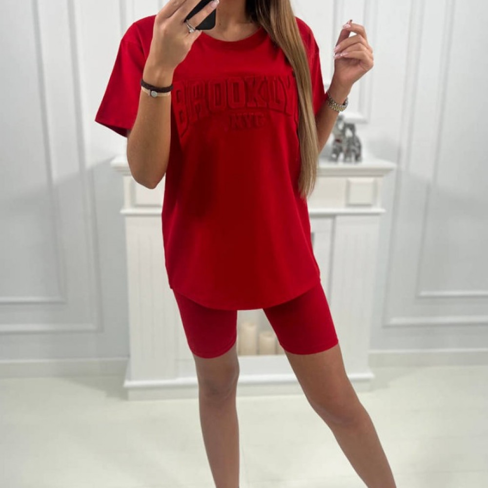    Kostīms ar oversize tipa t-kreklu "Brooklyn" 