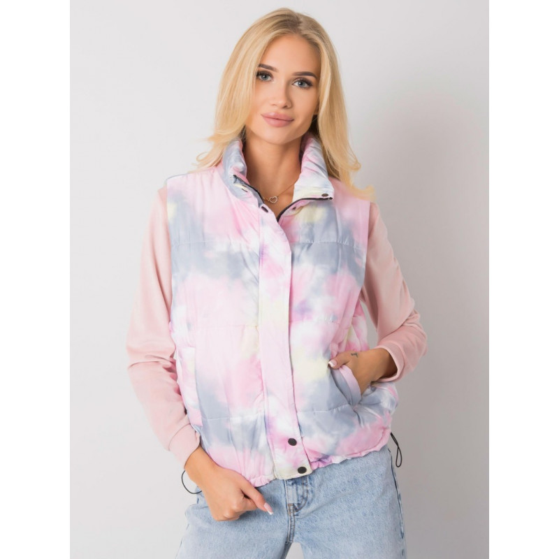  Veste pelēka / rozā