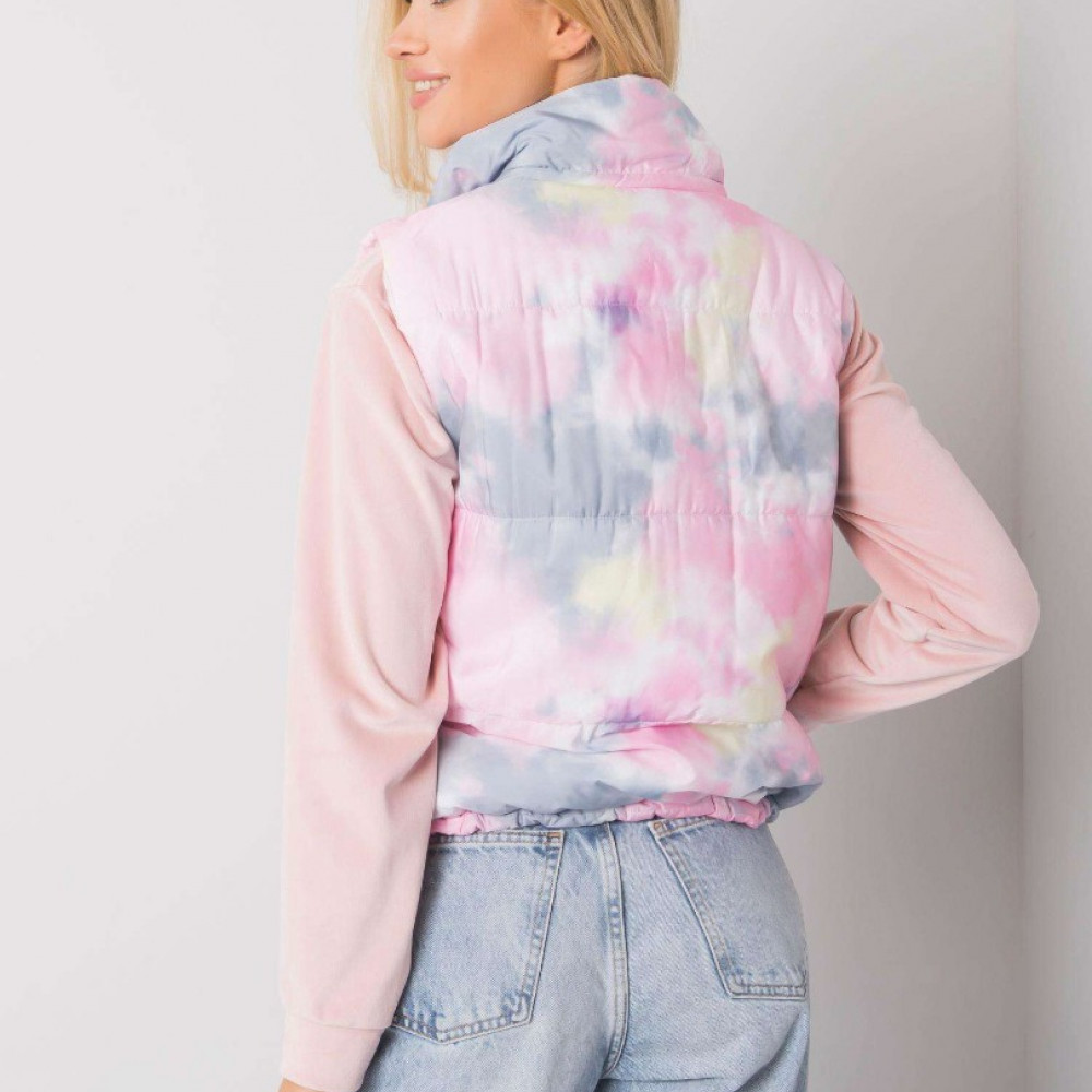  Veste pelēka / rozā