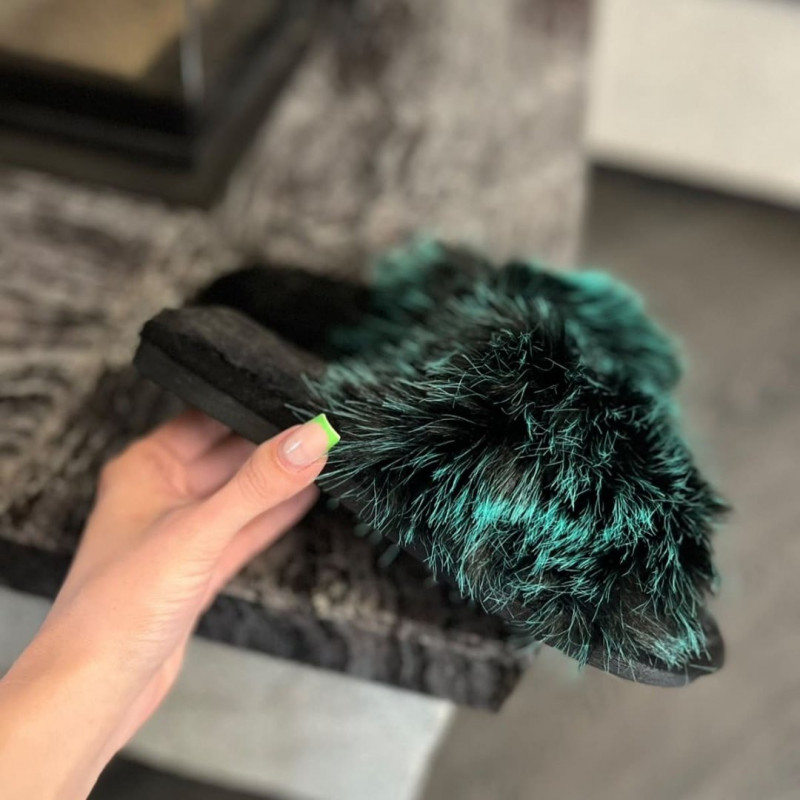 Mājas čības - zaļi