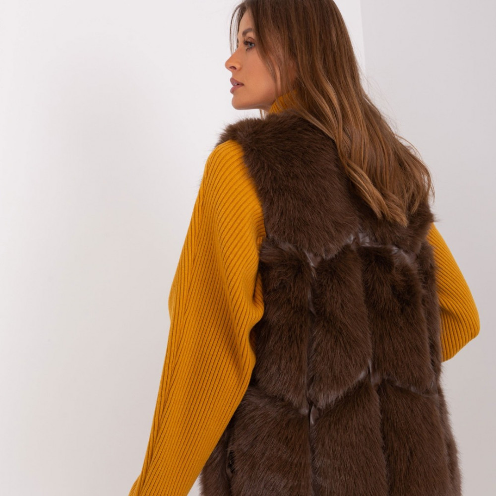 Mākslīgā veste - brūna