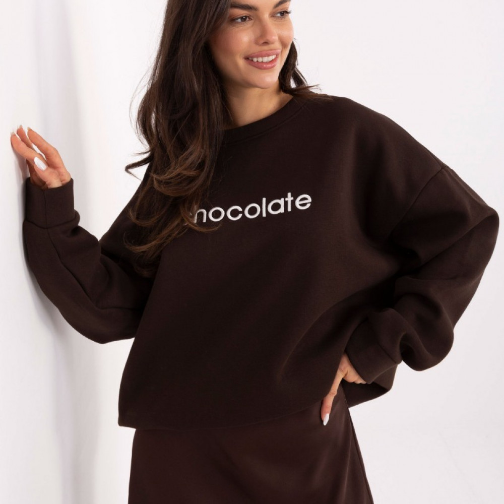  Svītšots "CHOCOLATE" - brūns